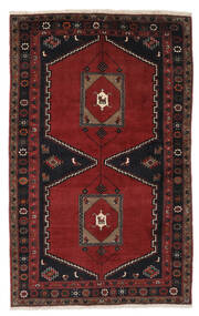 150X240 Alfombra Klardasht Oriental Negro/Rojo Oscuro (Lana, Persia/Irán) Carpetvista