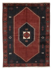 絨毯 オリエンタル クラルダシュト 145X200 ブラック/ダークレッド (ウール, ペルシャ/イラン)
