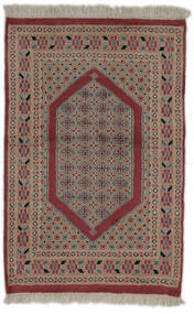  Orientalischer Pakistan Buchara 2Ply Teppich 77X122 Braun/Dunkelrot Wolle, Pakistan Carpetvista
