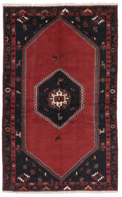 Klardasht Teppich 150X245 Schwarz/Dunkelrot Wolle, Persien/Iran Carpetvista