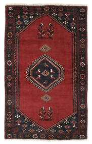 Alfombra Oriental Klardasht 115X184 Negro/Rojo Oscuro (Lana, Persia/Irán)