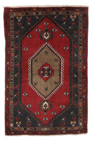 絨毯 オリエンタル クラルダシュト 128X197 ブラック/ダークレッド (ウール, ペルシャ/イラン)