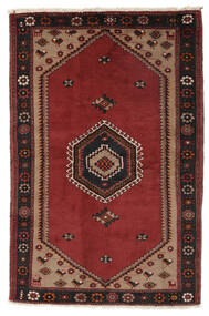  122X188 Kelardasht Rug Dark Red/Black Persia/Iran Carpetvista