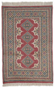 絨毯 オリエンタル パキスタン ブハラ 2Ply 77X117 ダークレッド/茶色 (ウール, パキスタン)