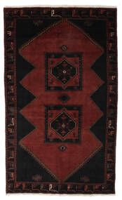 142X240 絨毯 オリエンタル クラルダシュト ブラック/ダークレッド (ウール, ペルシャ/イラン) Carpetvista