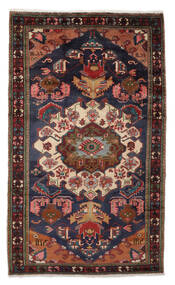 絨毯 ハマダン 170X295 ブラック/ダークレッド (ウール, ペルシャ/イラン)