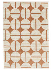 Split Pea Washable 140X200 Small Rust Red Geometric Rug