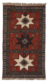 Gutchan Matot Matto 115X188 Musta/Tummanpunainen Villa, Persia/Iran Carpetvista
