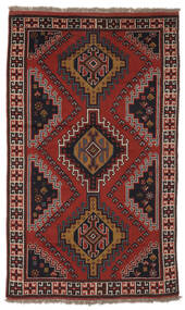  Gutchan Rug 122X198 Persian Wool Black/Dark Red Small Carpetvista