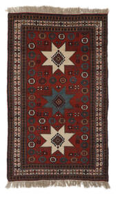 Gutchan Teppich 116X200 Schwarz/Dunkelrot Wolle, Persien/Iran Carpetvista