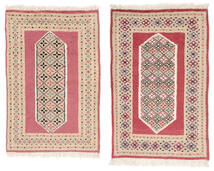  65X99 Medaillon Klein Pakistan Buchara 2Ply Teppich Wolle, Carpetvista