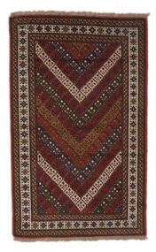 絨毯 オリエンタル バルーチ 117X192 ブラック/茶色 (ウール, ペルシャ/イラン)