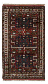 絨毯 オリエンタル Gutchan 114X195 ブラック/茶色 (ウール, ペルシャ/イラン)