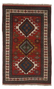 Tapete Oriental Balúchi 114X187 Preto/Vermelho Escuro (Lã, Pérsia/Irão)