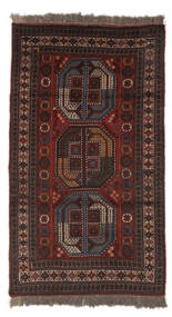 115X205 Gutchan Vloerkleed Oosters Zwart/Bruin (Wol, Perzië/Iran) Carpetvista