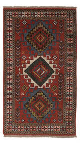  Gutchan Rug 114X200 Persian Wool Black/Dark Red Small Carpetvista
