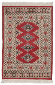  Pakistan Bokhara 2Ply Rug 78X112 Wool Brown/Dark Red Small Carpetvista