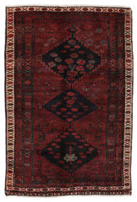 135X200 Lori Rug Oriental Black/Dark Red (Wool, Persia/Iran) Carpetvista