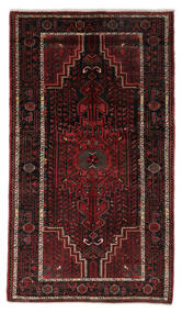  Persian Toiserkan Rug 153X268 Black/Dark Red Carpetvista