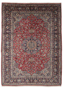 絨毯 ペルシャ ナジャファバード 296X411 ダークレッド/茶色 大きな (ウール, ペルシャ/イラン)