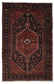  141X213 Zanjan Rug Black/Dark Red Persia/Iran Carpetvista