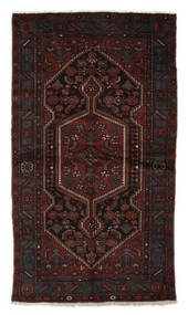 絨毯 ペルシャ ザンジャン 127X220 ブラック (ウール, ペルシャ/イラン)