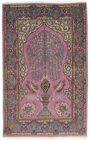  150X236 Floral Small Kerman Rug Wool, Carpetvista
