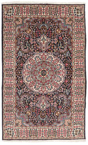  148X242 Floral Small Kerman Rug Wool, Carpetvista