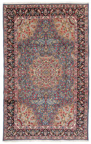  Orientalischer Kerman Teppich 195X305 Dunkelrot/Schwarz Wolle, Persien/Iran Carpetvista