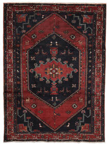 212X297 Alfombra Oriental Klardasht Negro/Rojo Oscuro (Lana, Persia/Irán) Carpetvista