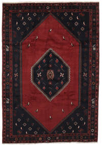 絨毯 ペルシャ クラルダシュト 204X300 ブラック/ダークレッド (ウール, ペルシャ/イラン)