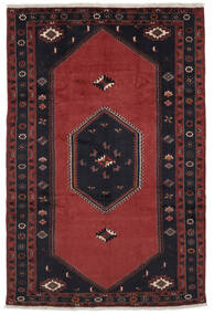  Kelardasht Rug 200X302 Persian Wool Black/Dark Red Carpetvista