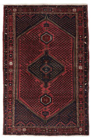  130X205 Hamadan Rug Black/Dark Red Persia/Iran Carpetvista