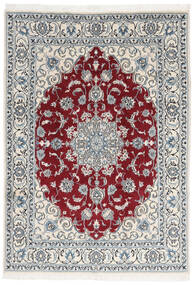 170X240 Nain Rug Oriental Dark Grey/Beige (Wool, Persia/Iran) Carpetvista