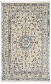  Oriental Nain Rug 195X315 Dark Grey/Beige Wool, Persia/Iran Carpetvista
