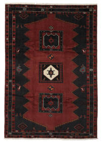 絨毯 ペルシャ クラルダシュト 200X294 ブラック/ダークレッド (ウール, ペルシャ/イラン)