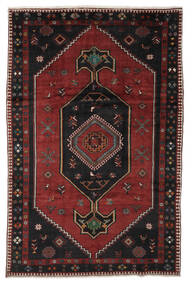 205X310 絨毯 オリエンタル クラルダシュト ブラック/ダークレッド (ウール, ペルシャ/イラン) Carpetvista