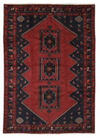 絨毯 クラルダシュト 210X296 ブラック/ダークレッド (ウール, ペルシャ/イラン)