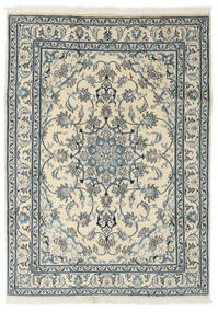 170X240 Nain Rug Oriental Dark Grey/Yellow (Wool, Persia/Iran) Carpetvista
