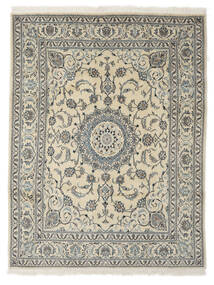 絨毯 ペルシャ ナイン 200X255 ダークグリーン/ダークイエロー (ウール, ペルシャ/イラン)
