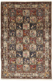 Bakhtiari Rug 211X316 Brown/Black Wool, Persia/Iran Carpetvista