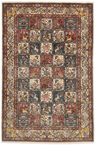 204X311 絨毯 オリエンタル バクティアリ Collectible 茶色/ブラック (ウール, ペルシャ/イラン) Carpetvista