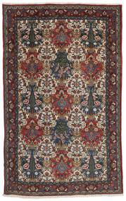 Bakhtiari Collectible Rug 155X257 Black/Dark Red Wool, Persia/Iran Carpetvista