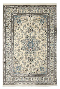 197X292 絨毯 ナイン オリエンタル ダークグリーン/イエロー (ウール, ペルシャ/イラン) Carpetvista