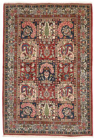  Bakhtiari Collectible Rug 131X195 Persian Wool Black/Brown Small Carpetvista