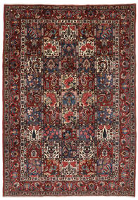  Oosters Bakhtiar Collectible Vloerkleed 216X310 Zwart/Donkerrood Wol, Perzië/Iran Carpetvista