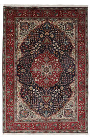  200X295 Tabriz Rug Black/Dark Red Persia/Iran Carpetvista