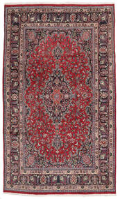  Mashad Rug 190X323 Persian Wool Dark Red/Black Carpetvista