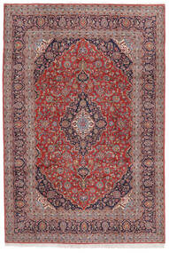 200X300 Keshan Teppe Orientalsk Mørk Rød/Brun (Ull, Persia/Iran) Carpetvista