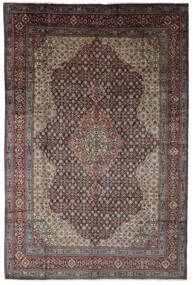 Sarouk Rug Rug 279X416 Black/Brown Large Wool, Persia/Iran Carpetvista